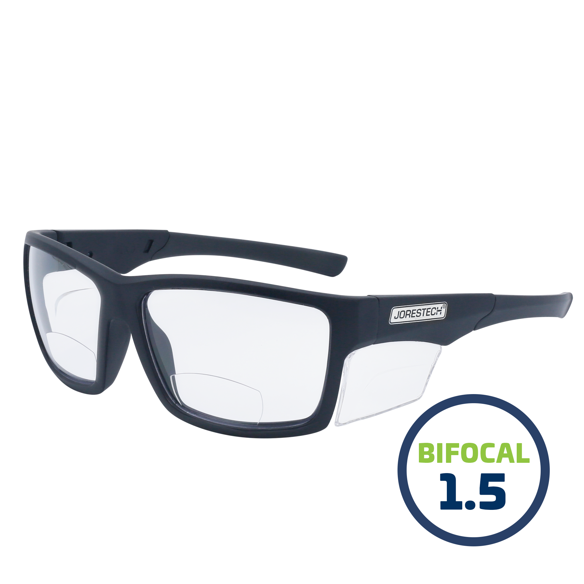 Bifocal Safety Reader Glasses with Side Shields for High Impact Protection